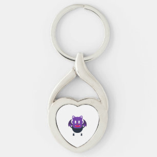 Bat halloween         key ring