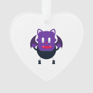 Bat halloween         ornament