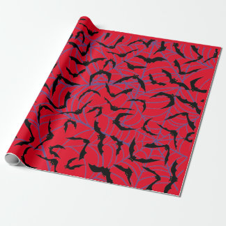 Bat Halloween Spooky Season Wrapping Paper