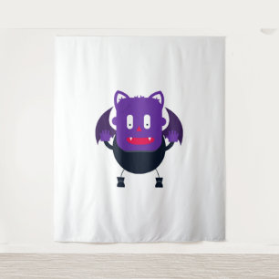 Bat halloween tapestry