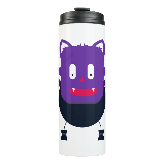 Bat halloween        thermal tumbler (Front)