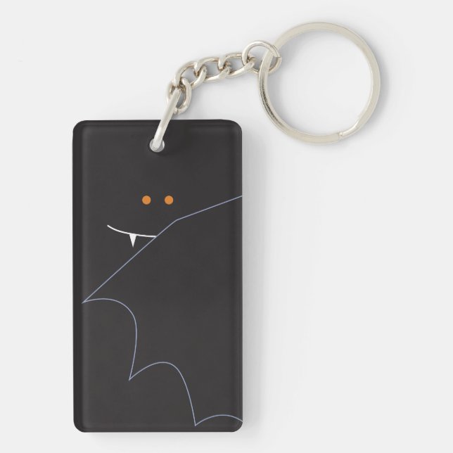 Bat! Key Ring (Back)