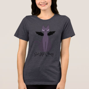 Bat Kit Crazy Tri-Blend Shirt