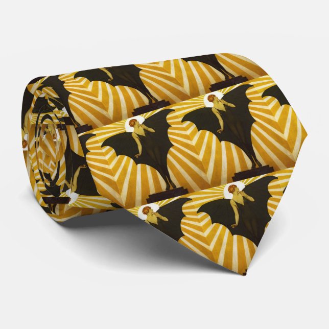 Bat Lady Tie (Rolled)