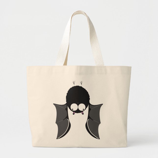 Bat Large Tote Bag (Front)