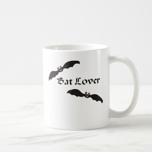 Bat Lover Design Coffee Mug (Right)