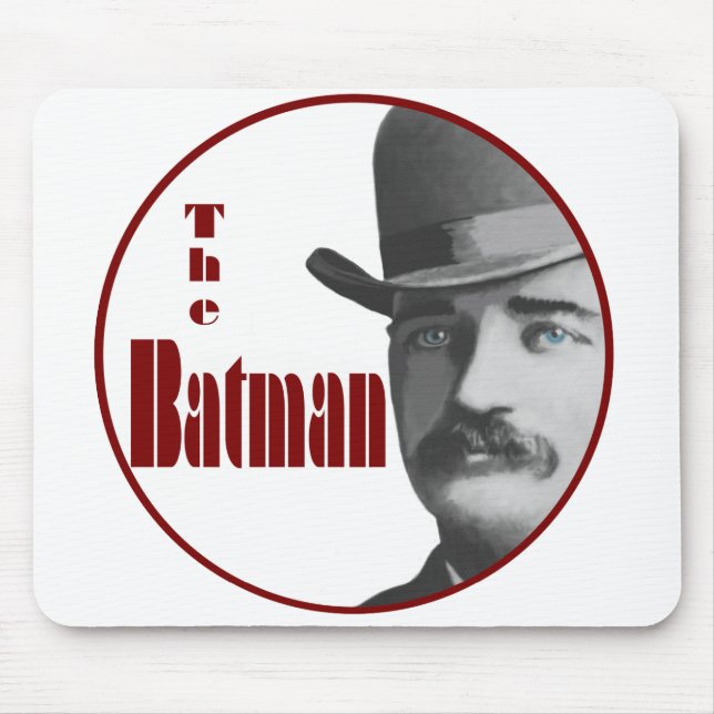 Bat Masterson Mouse Mat (Front)