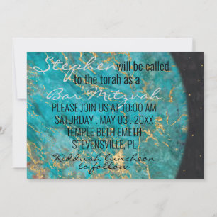 Bat Mitzvah Bar Mitzvah Out of this World Invitation