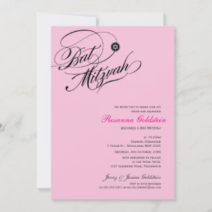 BAT MITZVAH INVITATIONS :: typoflourish 2