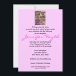 Bat Mitzvah - L'Chaim To Life! Invitation<br><div class="desc">Matching Judaic Invitations sets available : Mitzvah Planner Book, ‘Save The Date’ Invite/Magnet, Announcements, ‘Out of Town Guest’ Invite, ‘Out of Town Guest’ Direction Card, ‘Out of Town Guest’ Luncheon/Dinner/Party Invite, Kids Invite, Adult Invite, Matching Envelopes, RSVP Cards, Post Cards, Address Labels, Stamps, Mitzvah Guest Sign-In Book, Place Cards, Seating...</div>