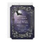 Bat, Moon and Spiders with silver ornate decor