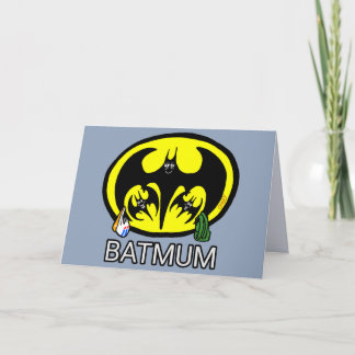 Bat-Mum Mothers' Day card