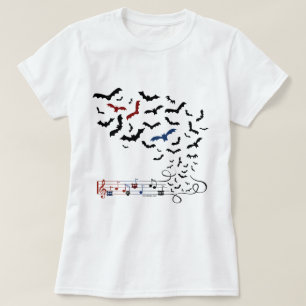 Bat Music Design 2 T-Shirt