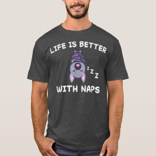 Bat Nap Sleeping Pajama Nightgown T-Shirt