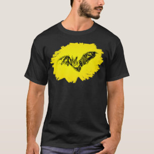 Bat Night Vampire Motif Halloween Wing flying Mamm T-Shirt