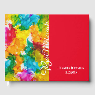 Bat or Bar Mitzvah Party Guest Book