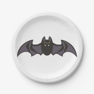 Bat Paper Plate