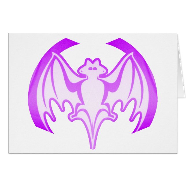 Bat Purple Inv  jGibney The MUSEUM Zazzle Gifts (Front Horizontal)