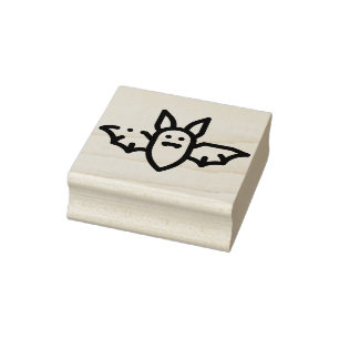 Bat Rubber Stamp