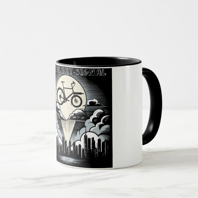 Bat signal style load wheel, load bike mug (Front Right)