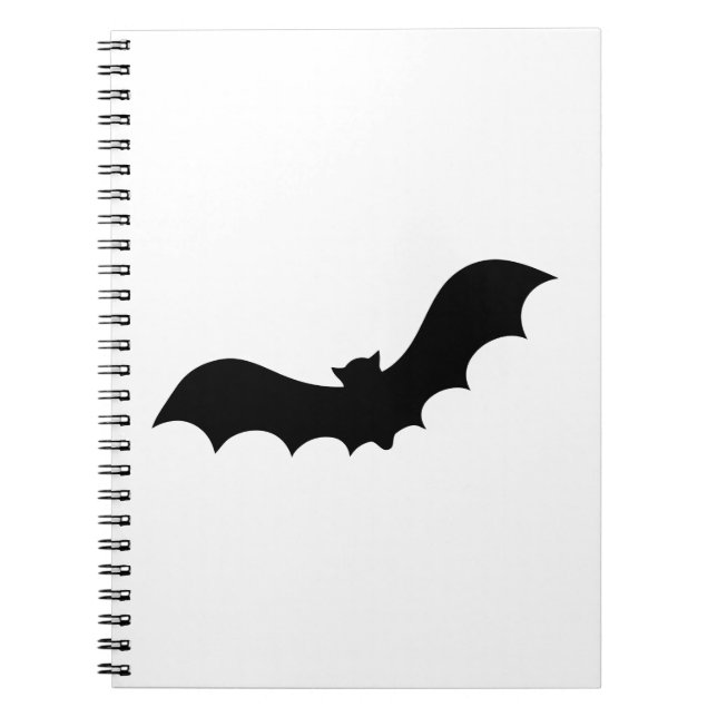 Bat Silhouette Notebook (Front)