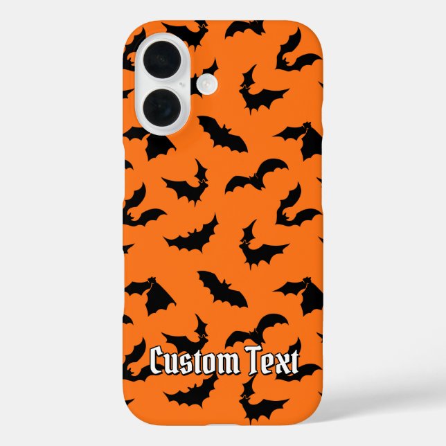Bat Silhouettes Pattern Case-Mate iPhone Case (Back)