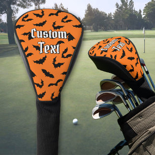 Bat Silhouettes Pattern Golf Head Cover