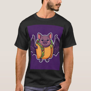 Bat Taco Costume Halloween T-Shirt