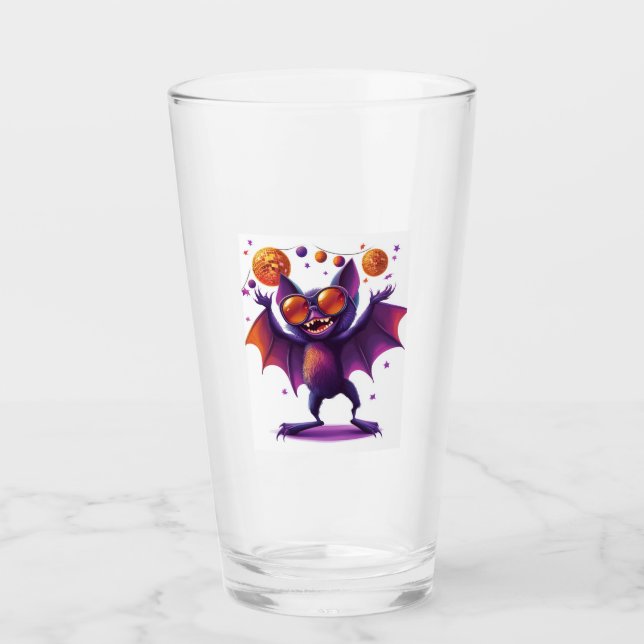  Bat-tastic Party Glass (Front)