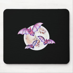 Bat Vampire Halloween Bats Mouse Mat