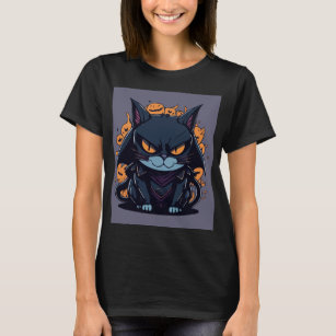 Bat Whiskers Cat T-Shirt