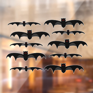 Bat window cling