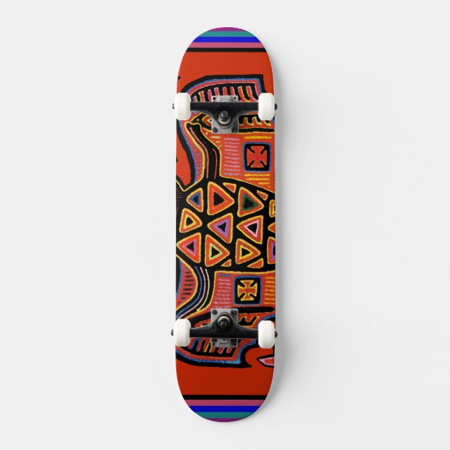 Bat Wings Skateboard - Tribal Skateboard (Front)
