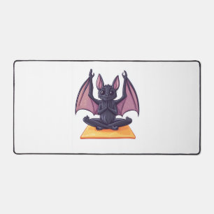 Bat Yoga Flow Desk Mat
