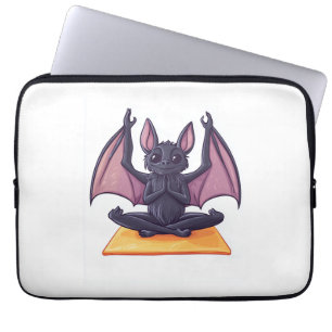 Bat Yoga Flow Laptop Sleeve
