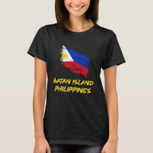 Batan Island Philippines PR Filipino Heritage Flag T-Shirt