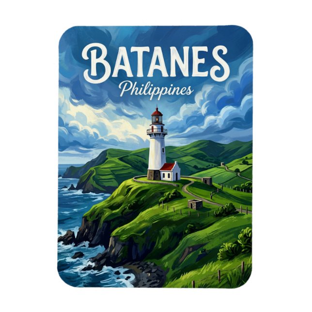 Batanes Philippines Magnet (Vertical)