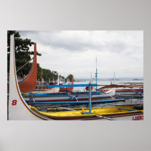 Batangas boats. poster