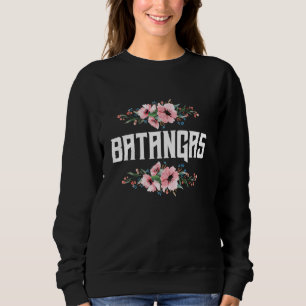Batangas Philippines flower Design Patriotism Sweatshirt