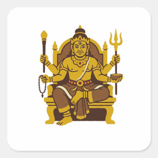 Batara Guru Square Sticker