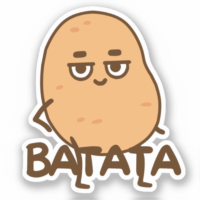 Batata Potato Funny Arab Arabic  (Front)