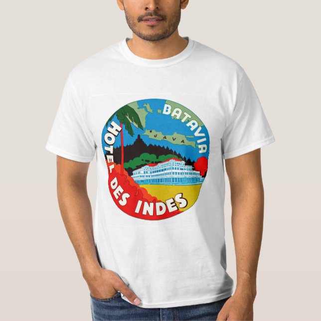 Batavia Hotel Des Indies T-Shirt (Front)