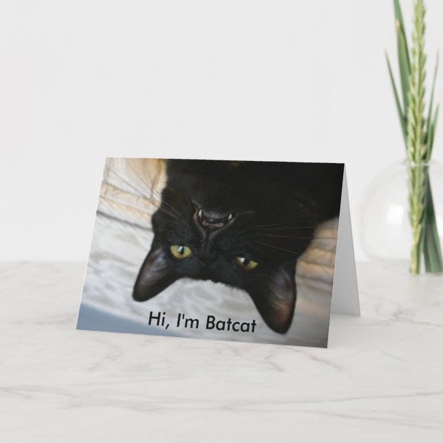 Batcat: Greeting card (Front)