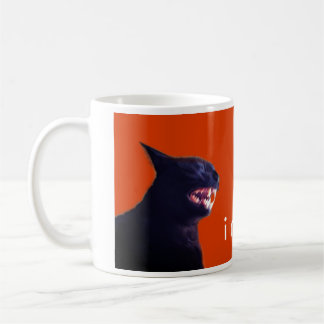 Batcat: I might bite (Mug) Coffee Mug