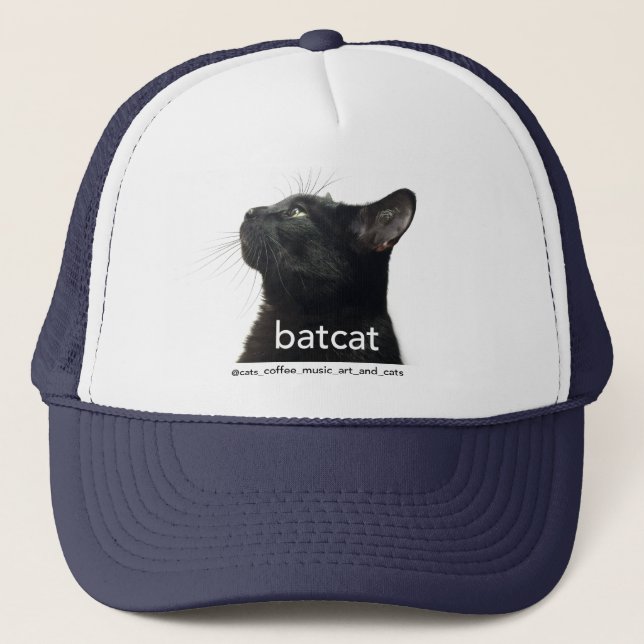 Batcat: trucker hat (Front)