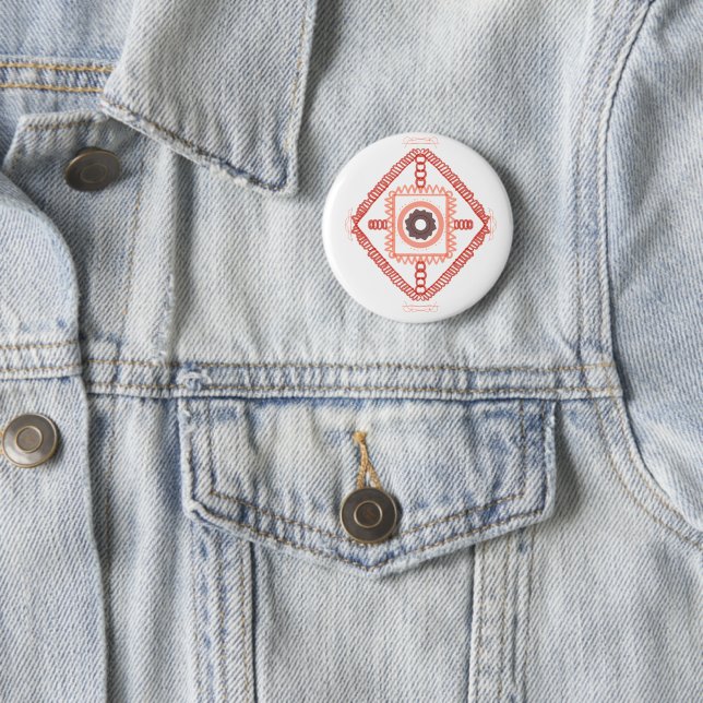 Batches boho 6 cm round badge (In Situ)