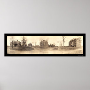 Bates College Maine Photo Poster