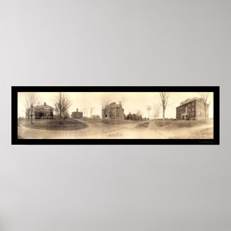 Bates College Maine Photo Poster