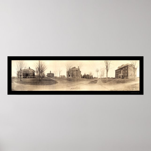 Bates College Maine Photo Poster (Front)