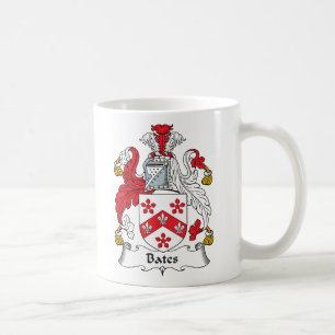 Bates Family Crest Coffee Mug